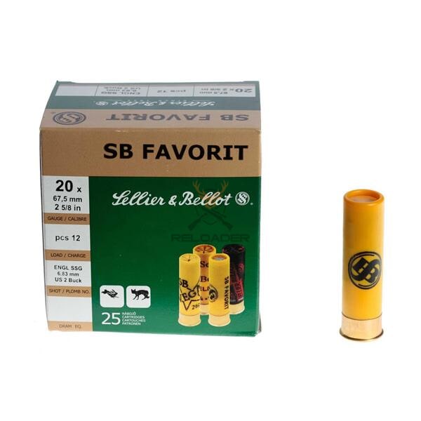 Sačmeno S&B kal.20/67 Favorit 6.83mm 28g.