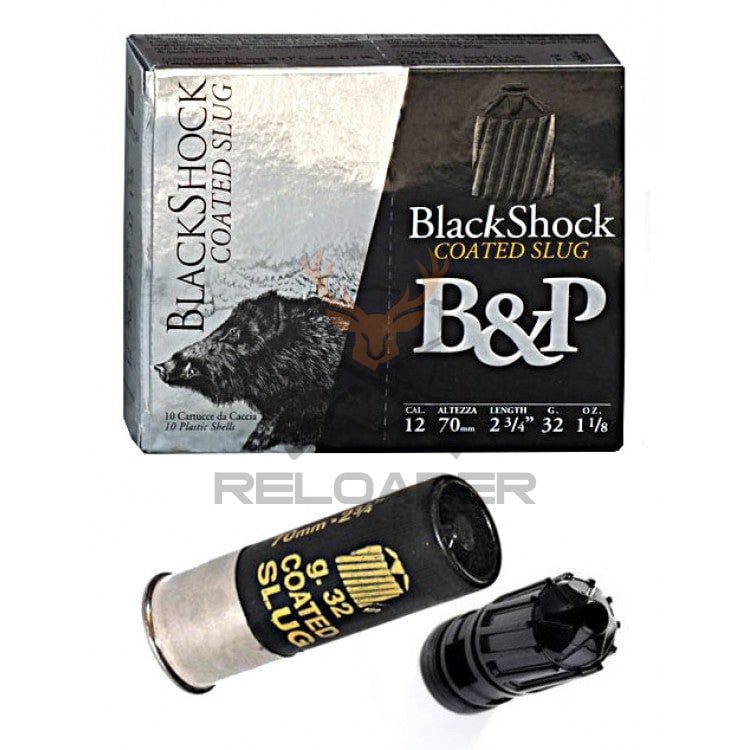 Sačmeno B&P kal.12/70 Black Shock Kugla 32g.