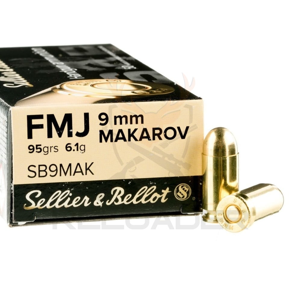 Pištoljsko S&B kal.9mm Makarov FMJ 6.1g