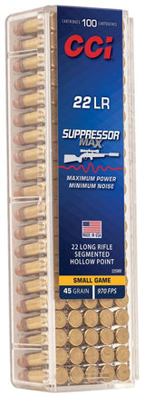 Malokalibarsko CCI kal.22LR Subsonic Suppressor Max 45grs.