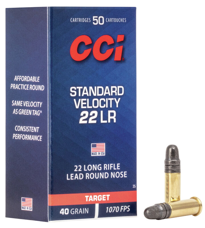 Malikalibarsko CCI kal.22 LR 40grs. SV