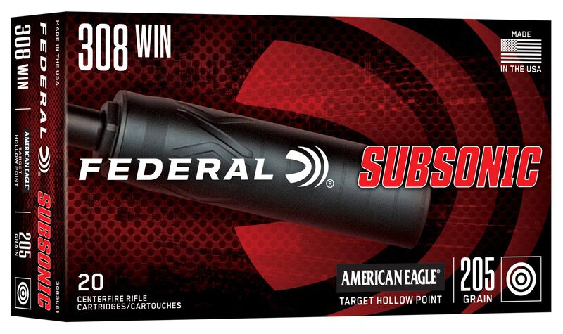 Karabinsko Federal Kal.308 Win. Subsonic Target HP 205grs.