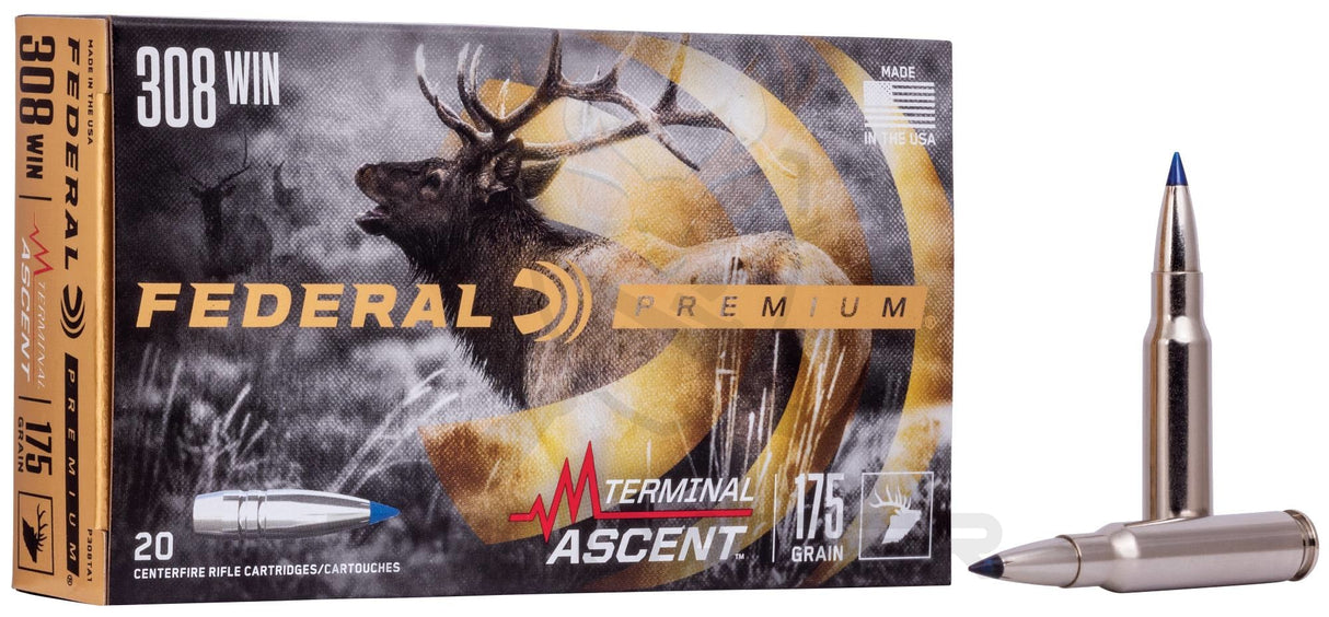 Karabinsko Federal kal.308 Win. Terminal Ascent 175grs./11.34g.