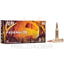 Karabinsko Federal kal.243 Win. Fusion 95 grs./6.15g.