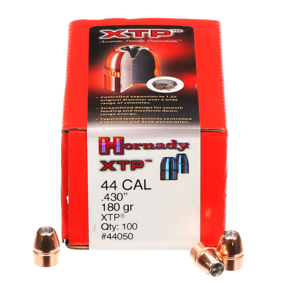 Zrno Hornady kal.44 XTP HP 180grs.