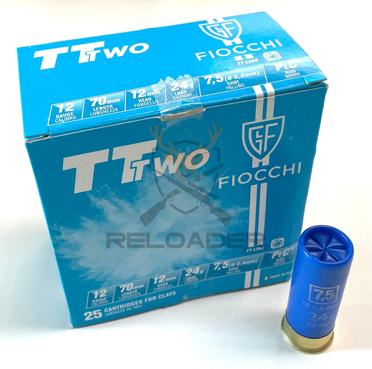 Sačmeno Fiocchi kal.12/70/7.5 TRAP TT Two 24g.