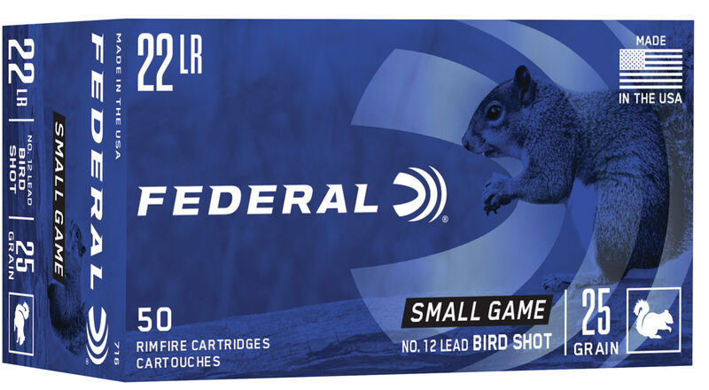 Malokalibarsko Federal kal.22 LR Bird Shot 25grs.