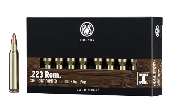 Karabinsko RWS .223 Remington TM Spitz 3.6g