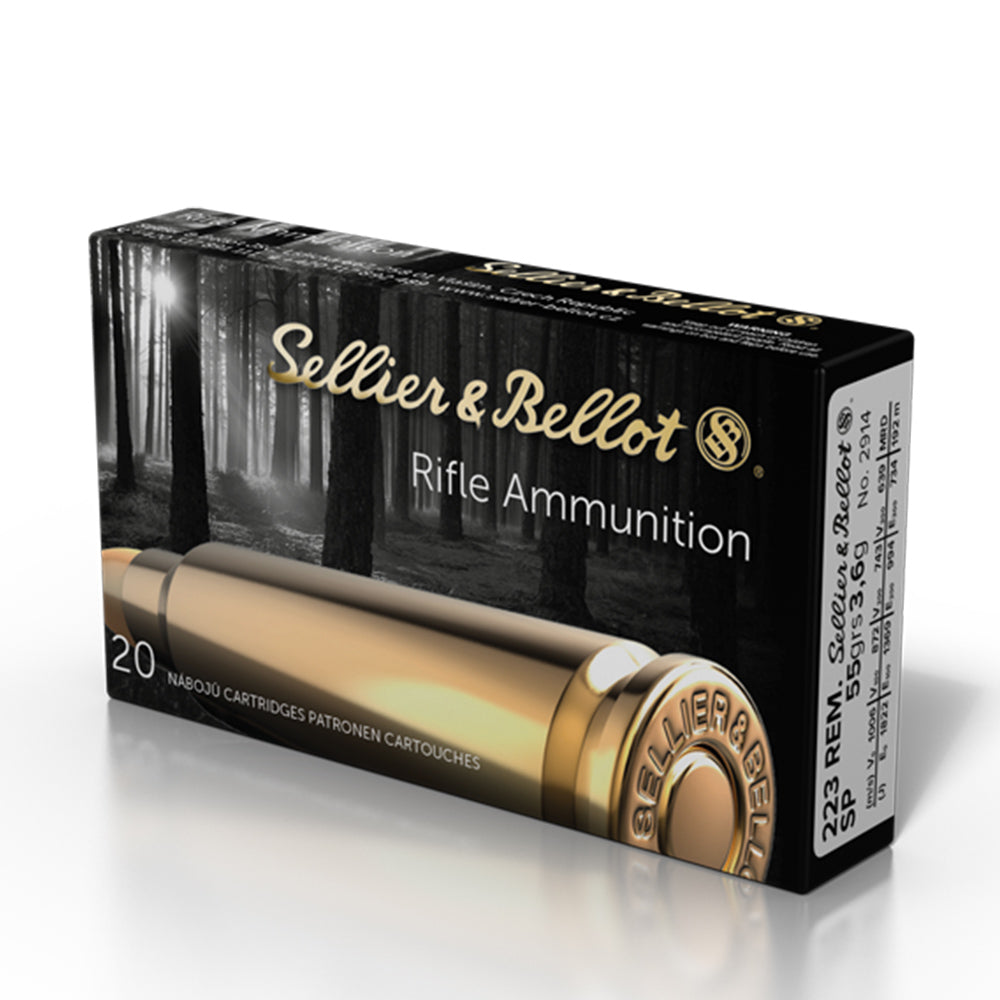 Karabinsko S&B kal.223 Rem. SP 55grs./3.6g