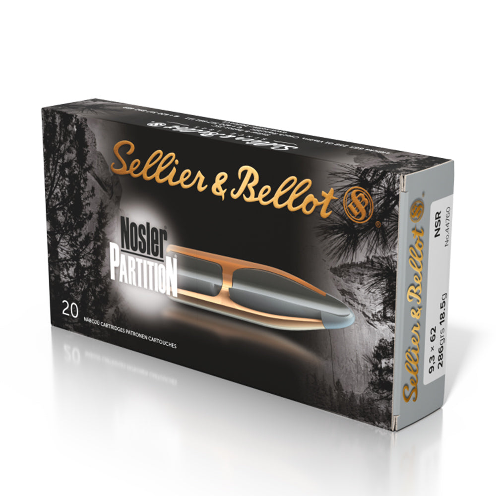 Karabinsko S&B kal.9.3x62 NSR 285grs./18.5g.