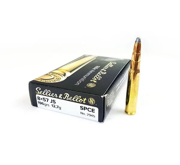 Karabinsko S&B kal.8x57 JS SPCE 196grs./12.7g.