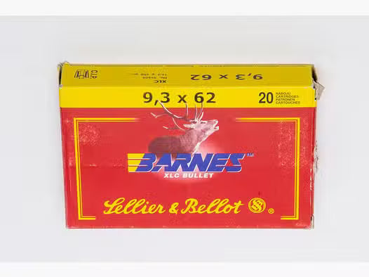 Karabinsko S&B kal.9.3x74 R XLC 250grs./16.2g.