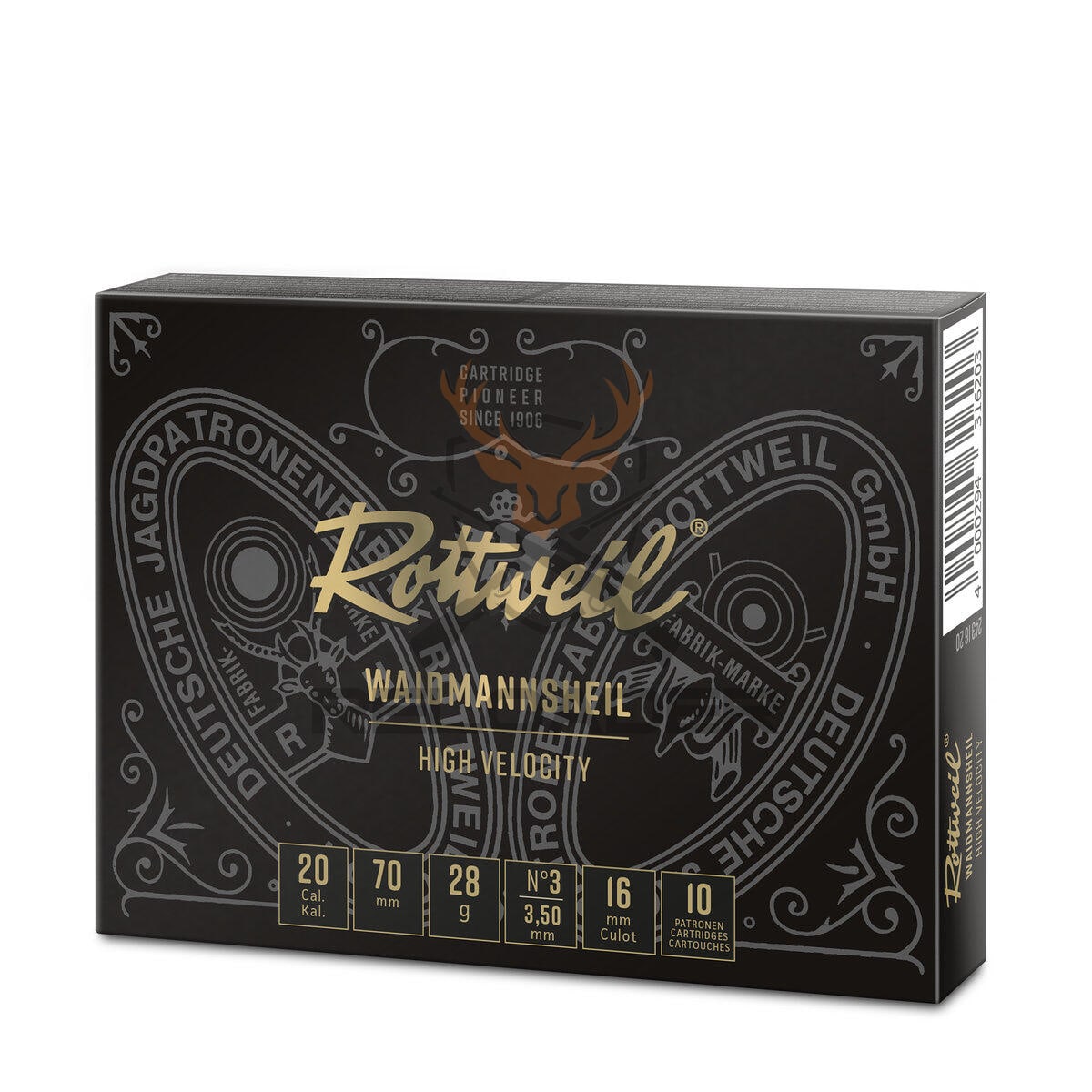 Sačmeno Rottweil kal.20/70 WMH TPL HV 3.5mm 28g.