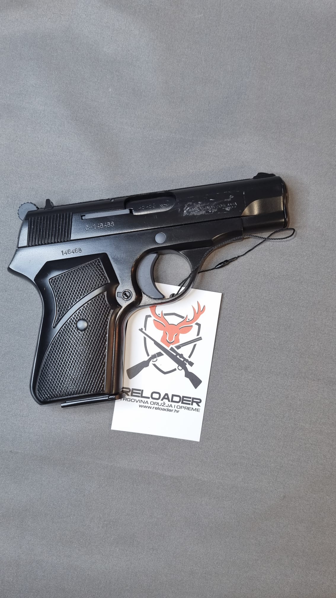 Pištolj Crvena Zastava M70 kal.7.65 Browning/.32Auto (U/0210/26)