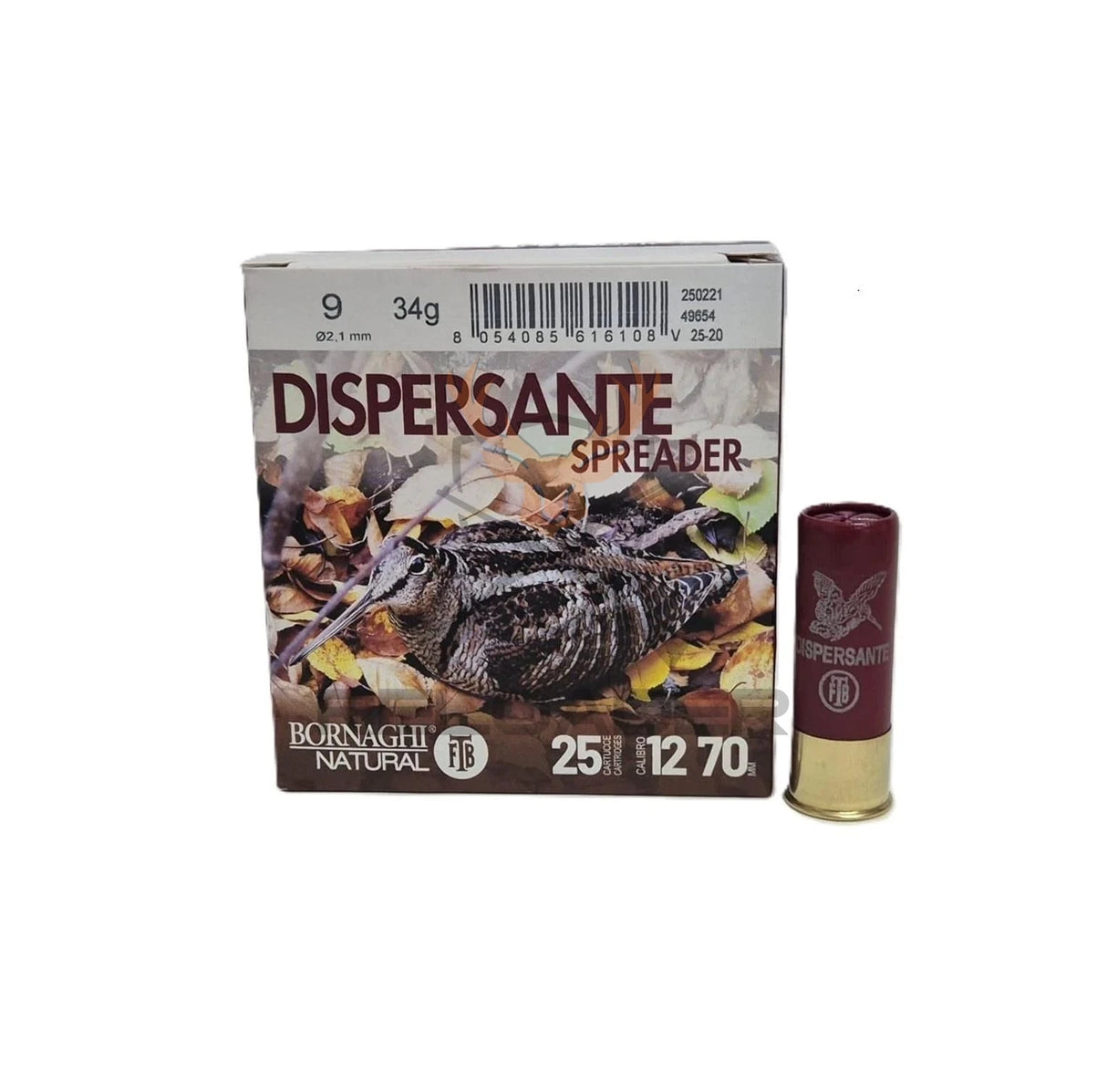 Sačmeno Bornaghi kal.12 Disperzante, 34g, 6, 2,7mm