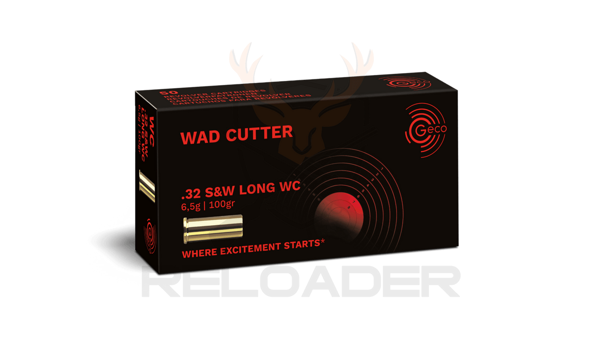 Pištoljsko Geco kal.32 S&W Long WC 6.5g/100grs.