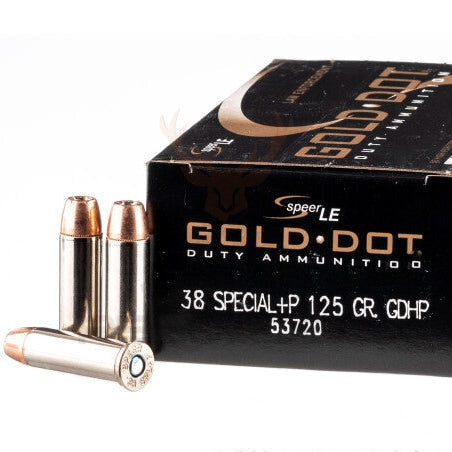 Pištoljsko Speer kal.38 Spec+P Gold Dot HP 125gr.