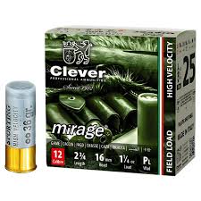 Sačmeno Clever kal.12/70/4 Mirage 3.1mm 32g.