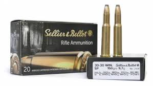 Karabinsko S&B kal.30-30 Win. SP 150grs./9.7g.