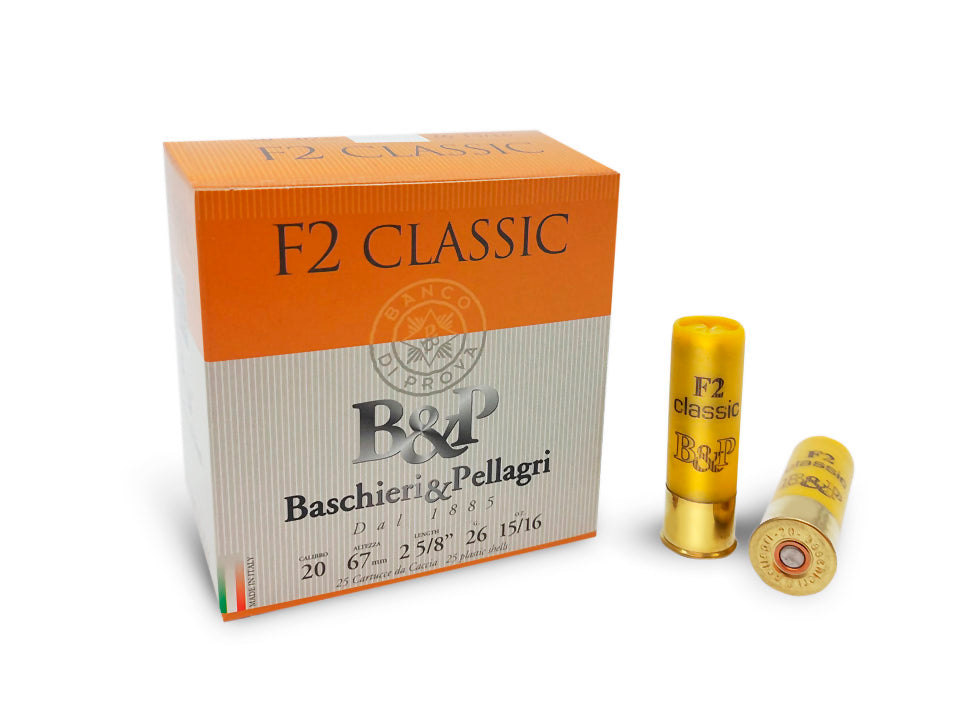 Sačmeno B&P kal.20/67/5 F2 Classic 2.9mm 26g.