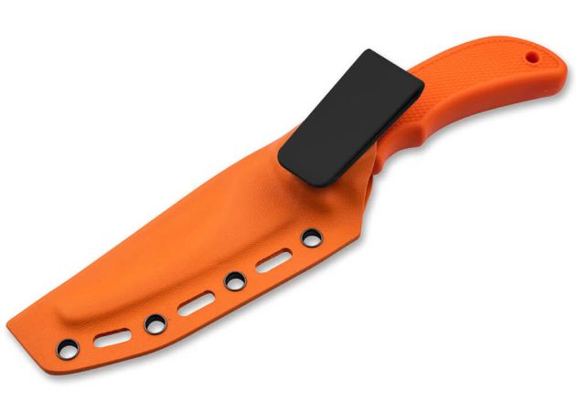 Böker Magnum Hl fiksni nož za orvaranje, narančasti, Kydex