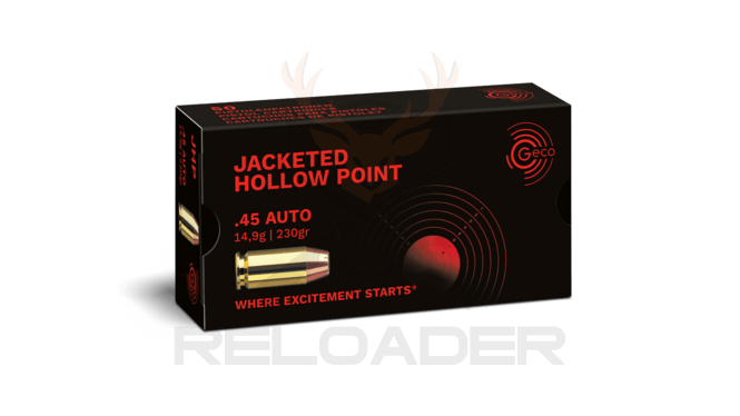 Pištoljsko Geco kal.45 Auto JHP 14.9gr./230grs.