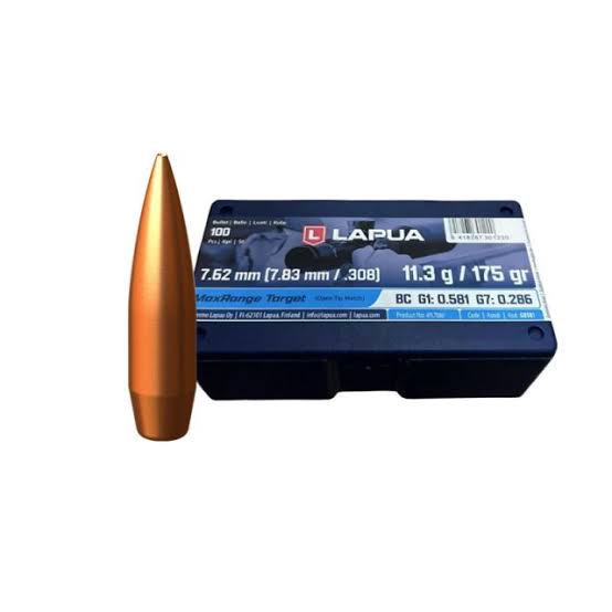 Zrno Lapua .30 MAX RT 175grs./11.3g. (100 kom)