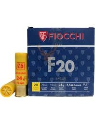Sačmeno Fiocchi kal. 20/70/7.5 TRAP F20 24g.