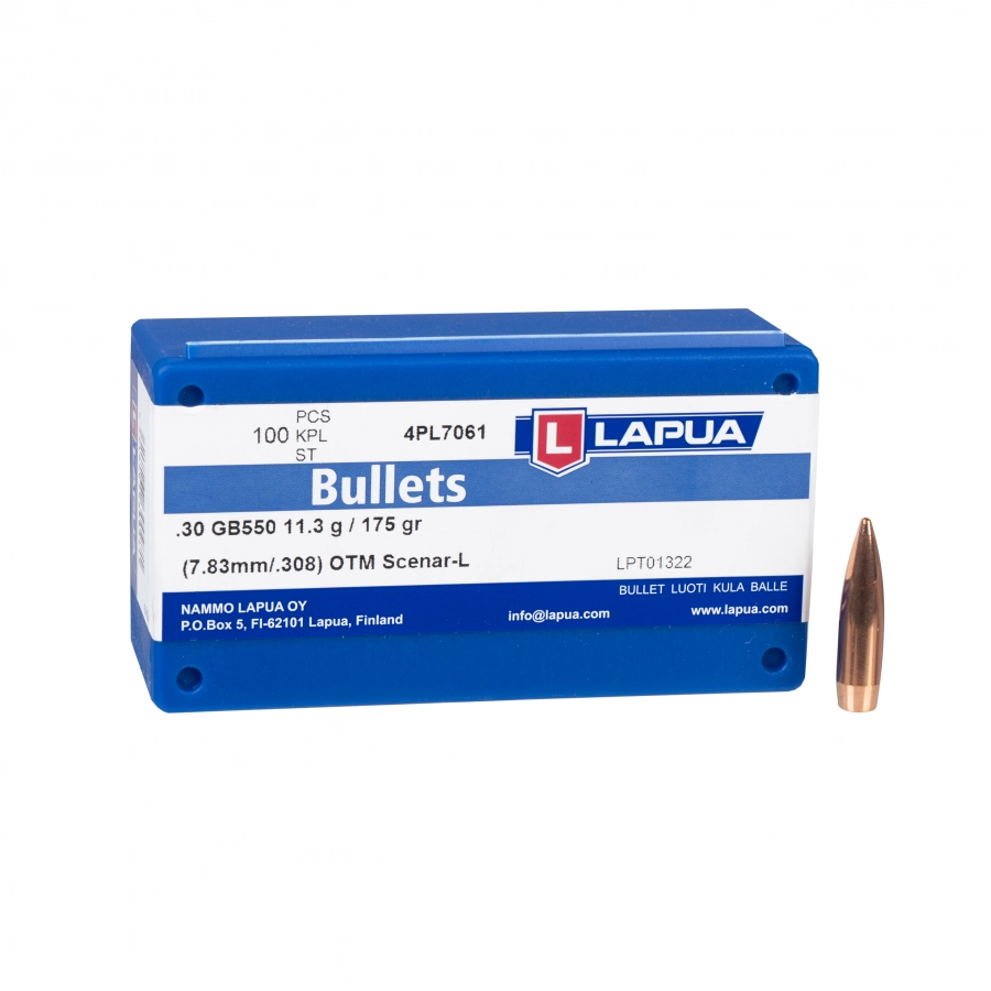 Zrno Lapua kal.30 Scenar-L