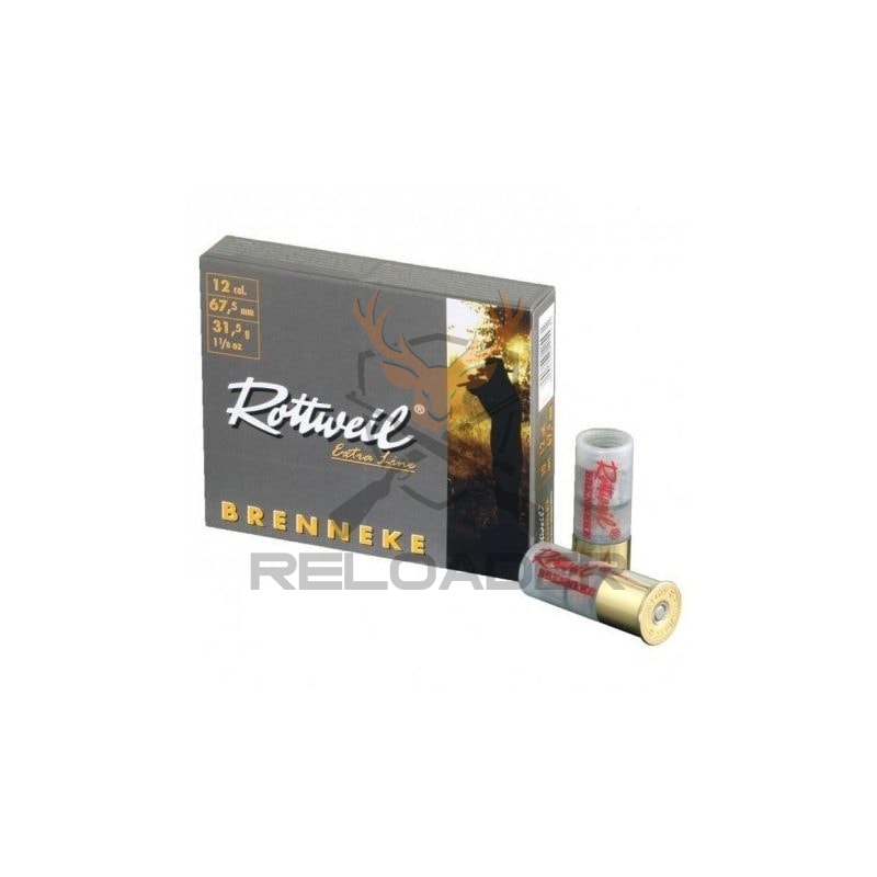 Sačmeno Rottweil kal.12/70 Brenneke SEMI MAGNUM kugla 31.5g.