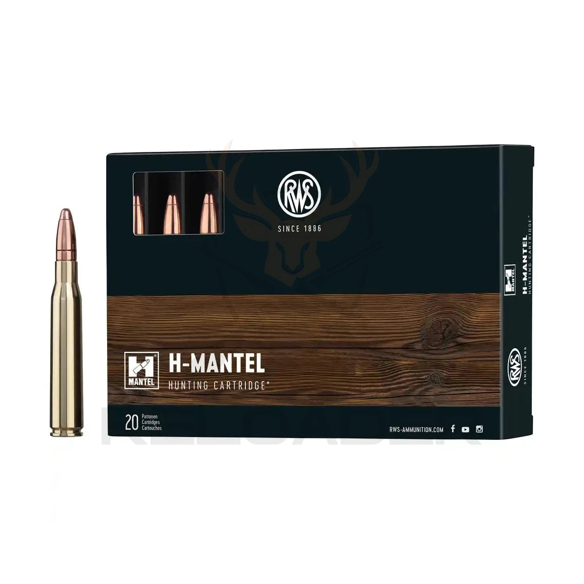 Karabinsko RWS kal.30-06 H-Man 180grs./11.7g.