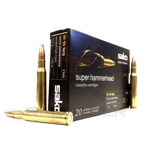 Karabinsko Sako kal.30-06 Super Hammerhead 11.7g.