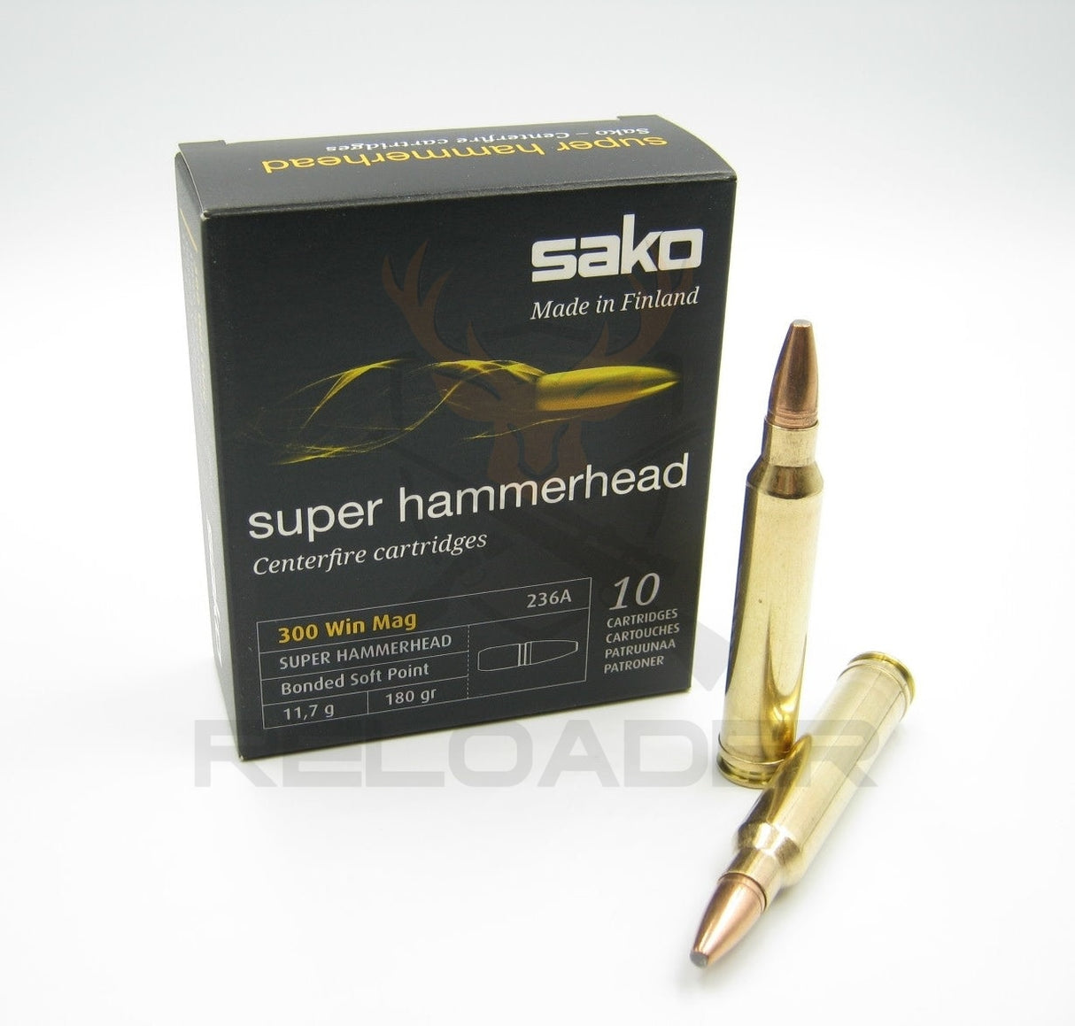 Karabinsko Sako kal.300 Win. Mag. Super Hammerhead 11.7g.
