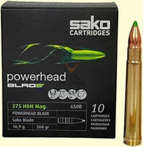 Karabinsko Sako .kal 375 H&H Mag. Powerhead 260grs./16.9g.