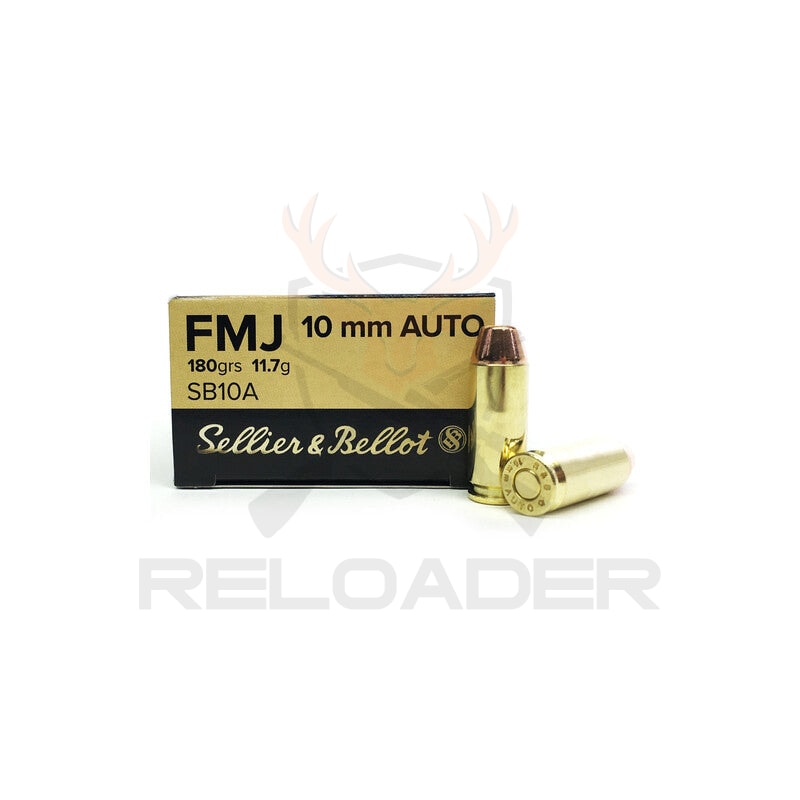 Pištoljsko S&B kal.10 Auto FMJ 11.7g.