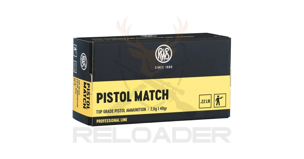 Malokalibarsko RWS kal.22LR Pistol Match 40grs.