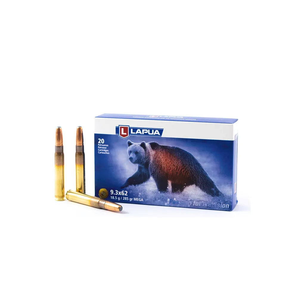 Karabinsko Lapua kal.9.3x62 Mega 285 grs.